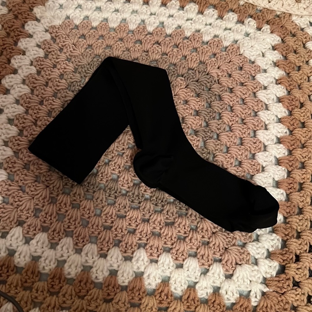 Women’s Compression Socks • Black • Knee Length